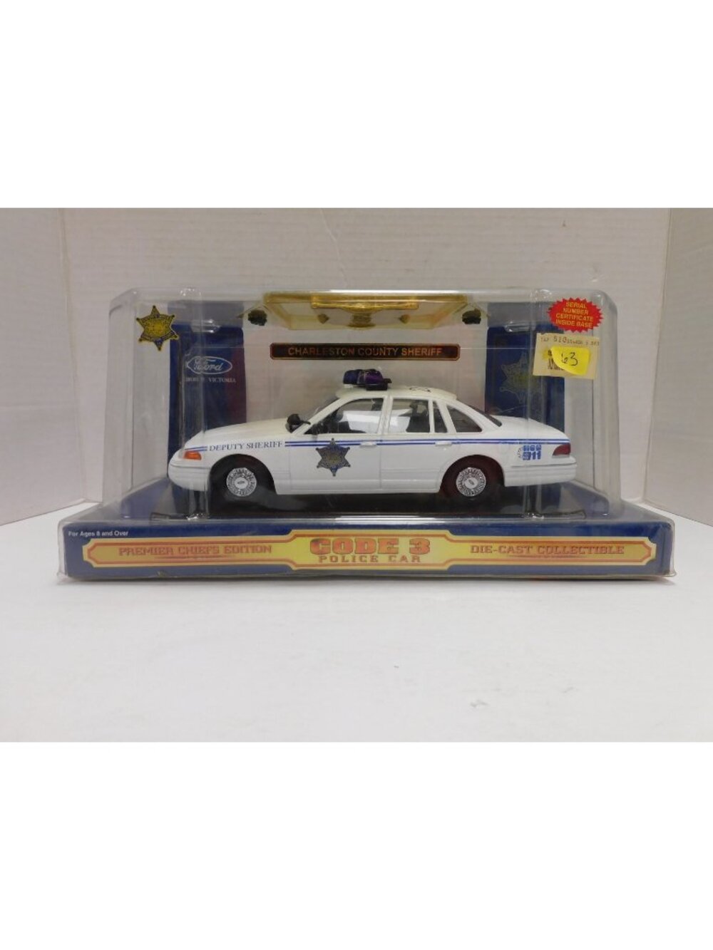 Code 3 Charleston Count SC Sheriffs Ford Crown Victoria Police Car MM51